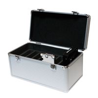 LogiLink UA0219 case voor opslagstations Suitcase case ABS kunststof Zilver - thumbnail