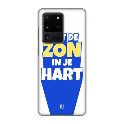 Laat de zon in je hart: Volledig geprint Samsung Galaxy S20 Ultra Hoesje