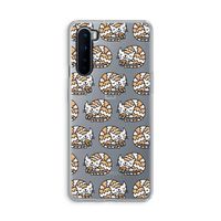 Slapende poes: OnePlus Nord Transparant Hoesje