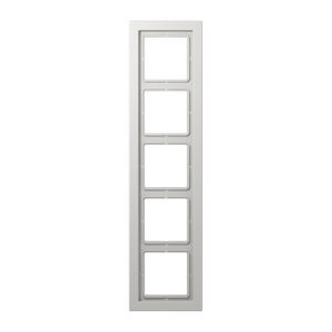 Jung LS Design Afdekraam Licht Grijs 5-voudig Duroplast