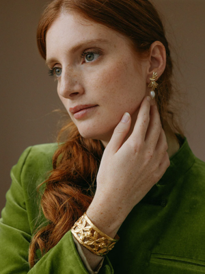 Lizeron Marronier Armband Goud