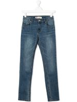 Levi's Kids jean skinny à effet délavé - Bleu