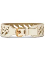 ETRO ceinture à design perforé - Blanc