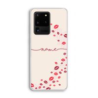 Kusjes: Samsung Galaxy S20 Ultra Transparant Hoesje