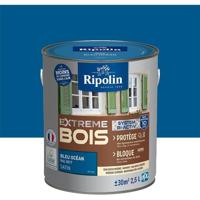 RIPOLIN houtverf voor binnen en buiten - oceaanblauw Ral 5017 satijn, 2,5 l RIPOLIN houtverf voor binnen en buiten - oceaanblauw Ral 5017 satijn, 2,5 l