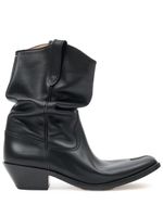 Maison Margiela bottes Tabi 55 mm d'inspiration western - Noir - thumbnail