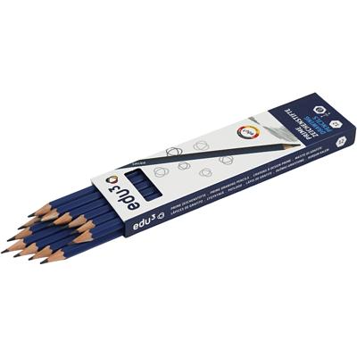 EDU3 Edu tekenpotlood, 2b, 12 stuk/ 1 doos