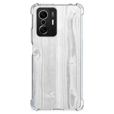 Xiaomi 11T | 11T Pro Stevig Telefoonhoesje White Wood Xiaomi 11T | 11T Pro Stevig Telefoonhoesje White Wood