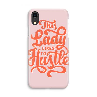 Hustle Lady: iPhone XR Volledig Geprint Hoesje Hustle Lady: iPhone XR Volledig Geprint Hoesje