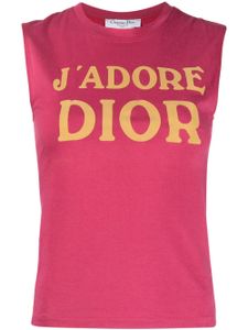 Christian Dior Pre-Owned haut J'Adore Dior en coton (2002) - Rose