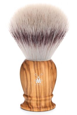 Muhle scheerkwast synthetisch haar CLASSIC Olijfhout L