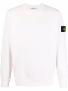 Stone Island sweat à motif Compass signature - Rose