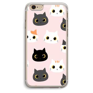 Katten: iPhone 6 Plus / 6S Plus Transparant Hoesje