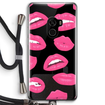 Bite my lip: Xiaomi Mi Mix 2 Transparant Hoesje met koord