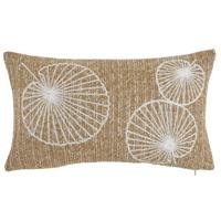 Kussen Home ESPRIT Wit Natuurlijk 50 x 15 x 30 cm