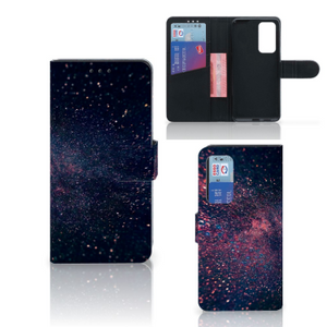 Huawei P40 Book Case Stars