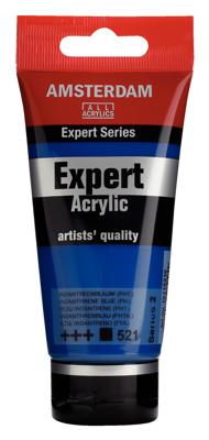Royal Talens Amsterdam Expert Series Acrylverf Tube 75 ml - Indantreenblauw (Phtalo) 521