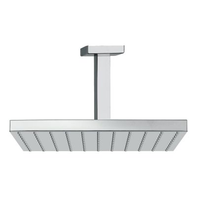 Hoofddouche Tres Selection | 25x25 cm | Incl.Plafondarm | Vierkant | Chroom