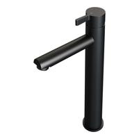 Brauer BlackEdition Wastafelmengkraan opbouw - hoog - model E mat zwart 5-S-002-HD1