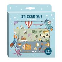 Little Dutch stickerdoos jim & friends, 3 vellen