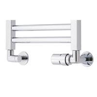 Radiator Aansluitset TVS Valves 120 Chroom TVS Design