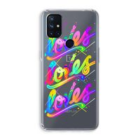 Loves: OnePlus Nord N10 5G Transparant Hoesje