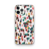 Tropical Dots: iPhone 12 Pro Transparant Hoesje
