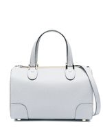Valextra sac cabas en cuir à fini grainé - Gris