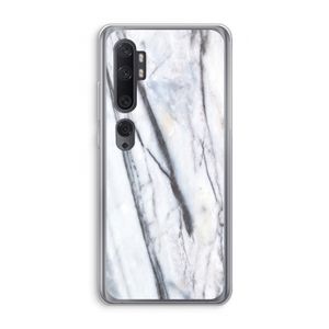 Gestreepte marmer: Xiaomi Mi Note 10 Pro Transparant Hoesje