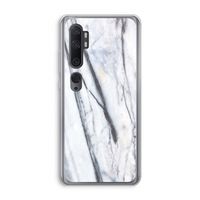 Gestreepte marmer: Xiaomi Mi Note 10 Pro Transparant Hoesje
