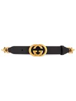 Gucci ceinture à logo GG - Noir - thumbnail