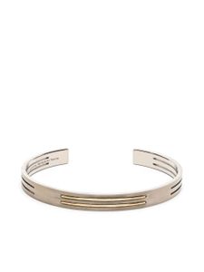 Le Gramme bracelet 9g en or 18ct et titane - Argent