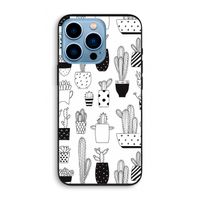 Cactusmotief: iPhone 13 Pro Biologisch afbreekbaar hoesje