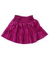 plisse rok met glans plisse rok met glans