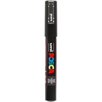 Uni-Posca Posca marker, afm pc-1m, lijndikte 0,7 mm, extra-fijn, zwart, 1 stuk