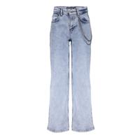 Frankie & Liberty Meisjes broek - Attitude Wide Leg Oversized - Snow Wash Denim