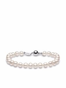 Yoko London bracelet Classic 6 mm en or blanc 18ct orné de perles d'eau douce - Argent