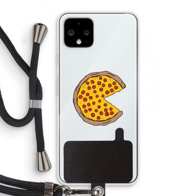 You Complete Me #2: Pixel 4 Transparant Hoesje met koord