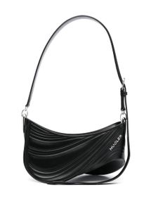 Mugler sac à bandoulière Spiral Curve 01 médium - Noir