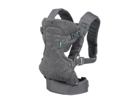 Infantino 4-in-1 draagzak baby Flip (Grijs/turquoise)