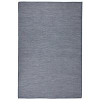 VidaXL Buitenkleed platgeweven 120x170 cm blauw