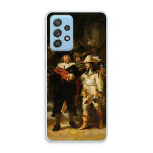 De Nachtwacht: Samsung Galaxy A73 Transparant Hoesje