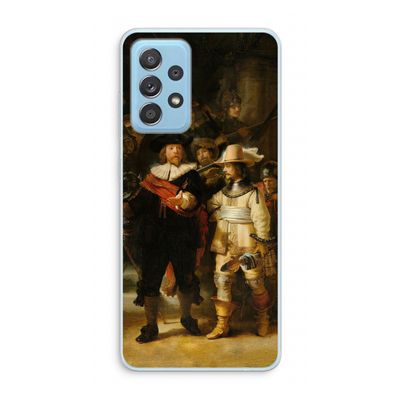 De Nachtwacht: Samsung Galaxy A73 Transparant Hoesje