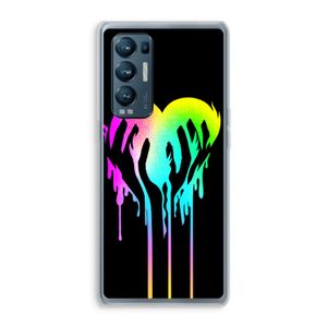 Hold My Heart: Oppo Find X3 Neo Transparant Hoesje