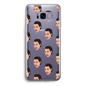 Ugly Cry Call: Samsung Galaxy S8 Transparant Hoesje