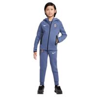 Nike Paris Saint-Germain Tech Fleece Trainingspak Full-Zip 2025-2026 Kids Blauw Wit