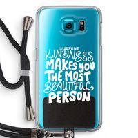 The prettiest: Samsung Galaxy S6 Transparant Hoesje met koord