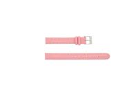 Lacoste horlogeband 2000483 / LC-30-3-14-0131 Leder Roze 12mm + standaard stiksel