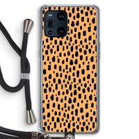 Panter: Oppo Find X3 Pro Transparant Hoesje met koord