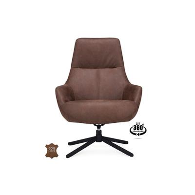 Haluta Draaibare Fauteuil Vance - Bruin